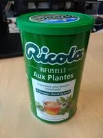 Mängden socker i Infuselle aux plantes