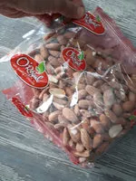 Mängden socker i amandes décortiquées EXTRA grillées salées