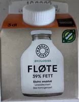 Mängden socker i Fløte