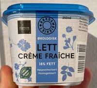 Mängden socker i creme fraiche