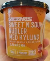 Mängden socker i Sweet `N Sour Nudler med Kylling
