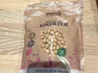 Mängden socker i Økologiske kikererter