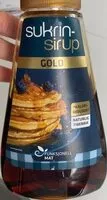 Mängden socker i Sukrinsirup Gold