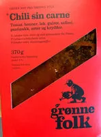 Mängden socker i chili sin carne