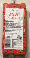 Mängden socker i Veganske Pølsiner med chilli