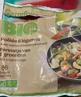 Mängden socker i Poêlée  6  légumes