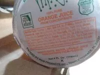 Mängden socker i 100% Pure Orange Juice from Concentrate