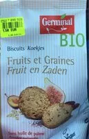 Mängden socker i Biscuits Fruits et Graines