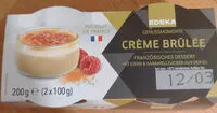 Mängden socker i Crème Brûlée