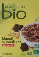 Mängden socker i Muesli Croustillant au Chocolat