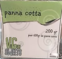 Mängden socker i Panna Cotta