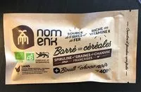 Mängden socker i La Barre Boostée au chocolat noir