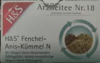 Mängden socker i Fenchel-Anis-Kümmel N