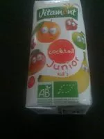 Mängden socker i Coktail junior kid's