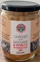 Mängden socker i Cassoulet a la basquaise et piment d’espelette