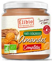 Mängden socker i Purée d'amandes complète