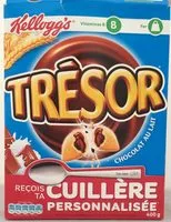 Mängden socker i Trésor chocolat au lait