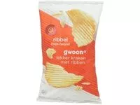 Mängden socker i Ribbelchips naturel