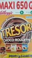 Mängden socker i Trésor Choco Roulette - Maxi 650g