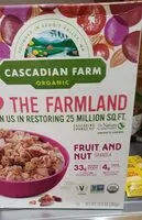 Mängden socker i Cascadia farm organic