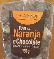 Mängden socker i Pan de naranja con chocolate