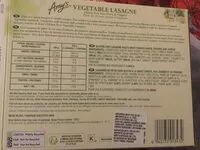 Mängden socker i Vegetable lasagne