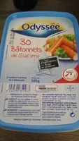 Mängden socker i Bâtonnets de surimi