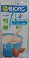 Mängden socker i Lait d'amande - Bjorg - 1 L