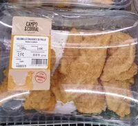 Mängden socker i Solomillo crujiente de pollo
