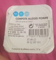 Mängden socker i compote de pomme allegee