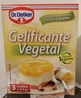 Mängden socker i Gélifiant végétal