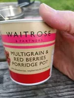 Mängden socker i Multigrain and red berries porridge pot