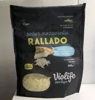 Mängden socker i Violife sabor mozzarella