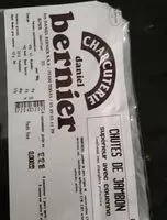 Mängden socker i Jambon supérieur avec couenne