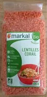 Mängden socker i Lentilles Corail