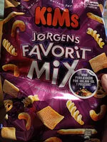 Mängden socker i Kims Jørgens Favorit Mix