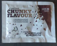 Mängden socker i Chunky Flavour Schokolade Kokosnuss