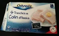 Mängden socker i 4 tranches de colin d'Alaska