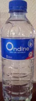 Mängden socker i Ondine eau de source - Intermarché - 50 cl
