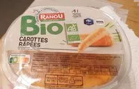 Mängden socker i Carottes râpées