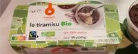 Mängden socker i Le tiramisu bio