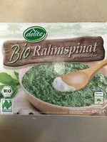 Mängden socker i Bio Rahmspinat