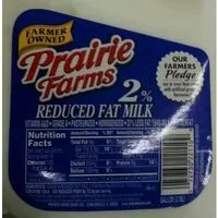 Mängden socker i 2% Reduced Fat Milk