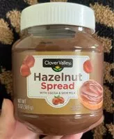 Mängden socker i hazelnut spread