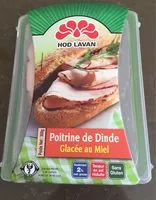 Mängden socker i Poitrine Dinde Miel 300G- KLP -12