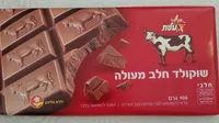 Mängden socker i שוקולד חלב מעולה