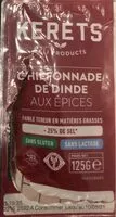 Mängden socker i Chiffonade de dinde