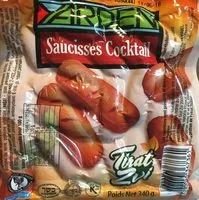 Mängden socker i Saucisse coktail