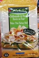 Mängden socker i Chiffonade de dinde dorée au four