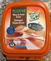 Mängden socker i Poulet Braisé, 14 Tranches, 300 Grammes, Marque Yarden